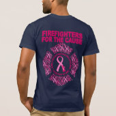 Roze Shirt van rechten bij de marine van Hero (Achterkant)