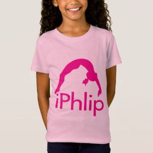 Roze Shirt voor gymnastiek voor meisjes