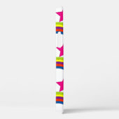 Roze Shooting Star Kleurrijke Patroon  Case-Mate iPhone Case (Achterkant / Rechts)