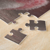 Roze Showgirl Cat & Bunny – Schattigee puzzel (Zijkant)