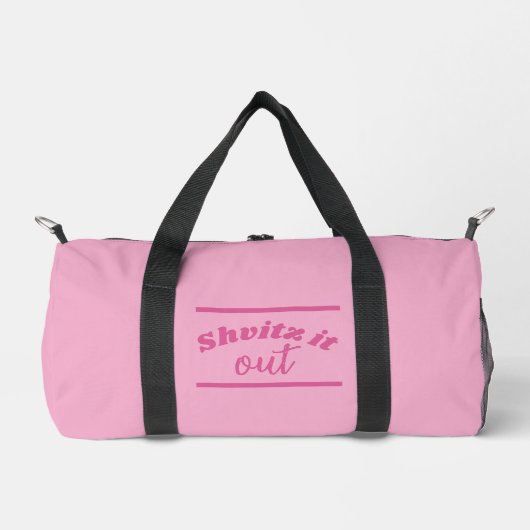Roze Shvitz Sporttas Plunjezak (Voorkant)