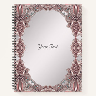Roze Sier Notebook Notitieboek