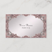 Roze sier Visitekaartje (Voorkant)