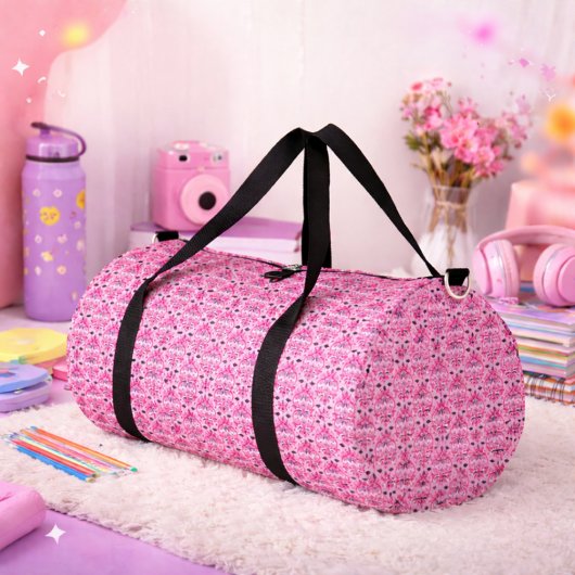 Roze Sierdamast Patroon Plunjezak