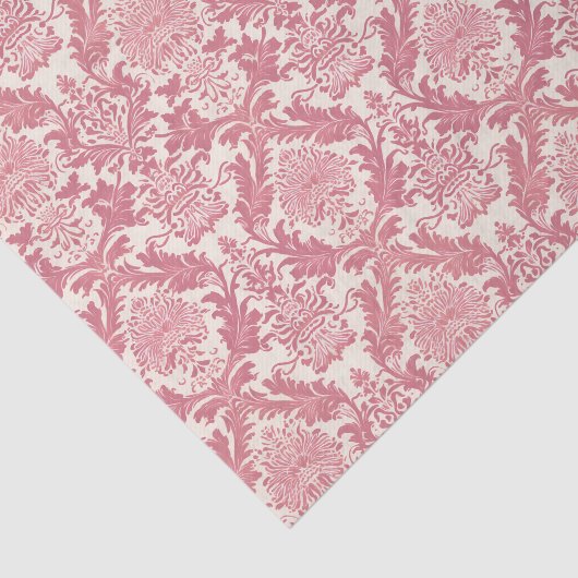 roze sierdamast patroon tissuepapier (Detail)