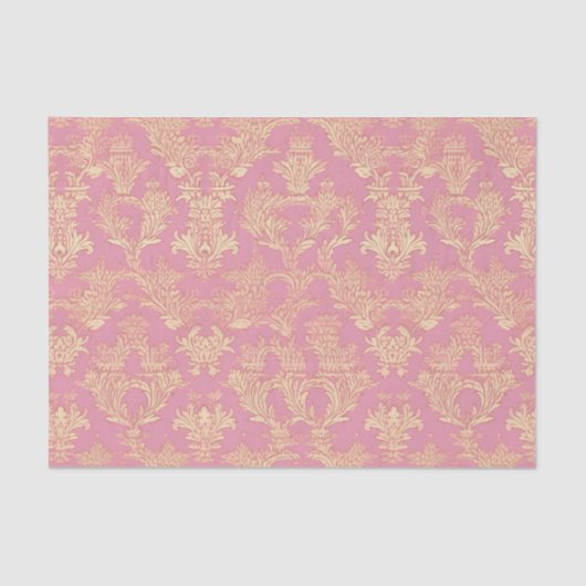 roze sierdamast tissuepapier (Voorkant)