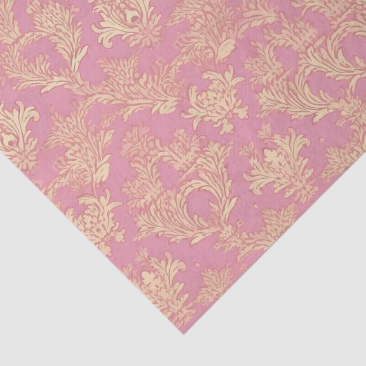 roze sierdamast tissuepapier (Detail)