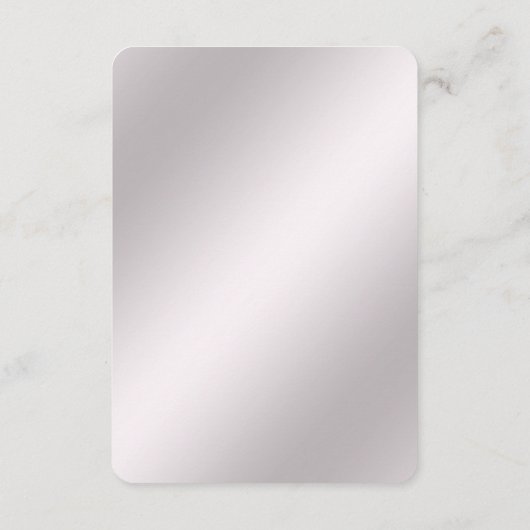 Roze sierdetailbehuizing Kaart (Achterkant)