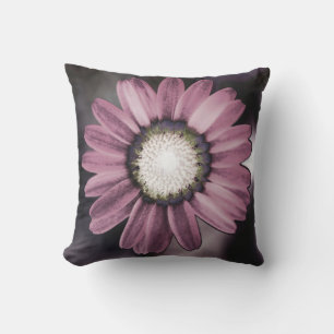 Roze Sierkussen Rustic Daisy