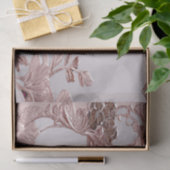 Roze Sierlijk Bloemmotief Tissuepapier (Geschenk)