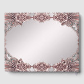 Roze sierlijke gastenboek (Achterkant)