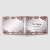 Roze sierlijke gastenboek (Volledig)