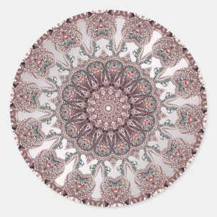 Roze sierlijke Sticker