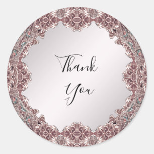 Roze sierlijke Sticker