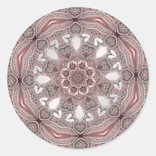 Roze sierlijke Sticker