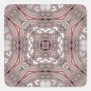 Roze sierlijke Sticker