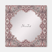 roze siermagneet magneet (Voorkant)