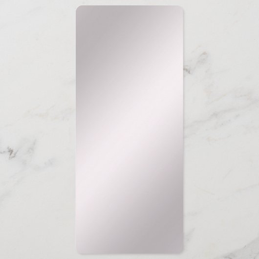 Roze siermenu menu (Achterkant)