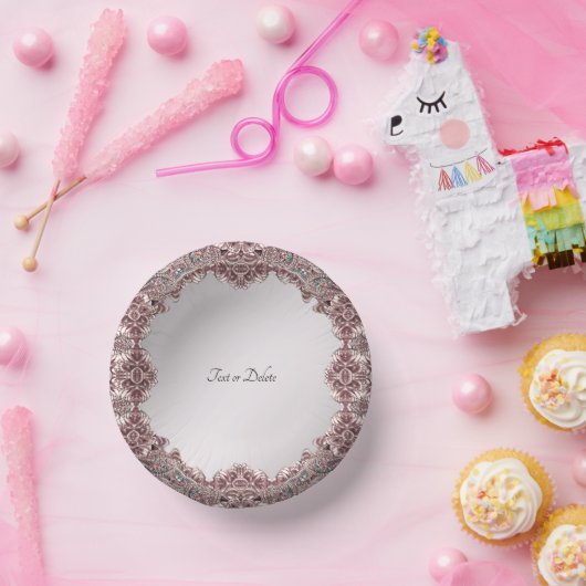 Roze Sierpapier Kommen (Feest)