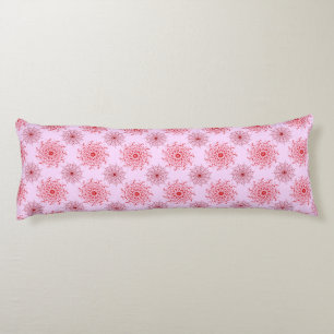 Roze sierpatroon lichaamskussen