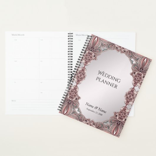 Roze sierplanner planner (Display)