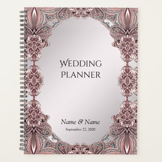 Roze sierplanner planner (Voorkant)