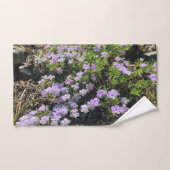 Roze Sierra Mountain bloemen handdoek (Handdoek)