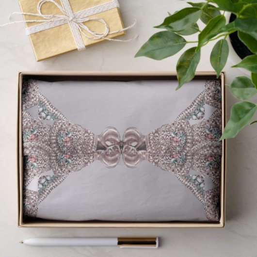 roze sierweefselpapier tissuepapier (Geschenk)