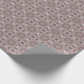 roze sierwikkelpapier cadeaupapier (Hoek)