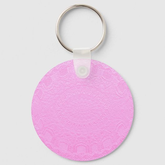 Roze, Silken gegraveerd Kijk: Tekst of Afbeelding Sleutelhanger (Voorkant)