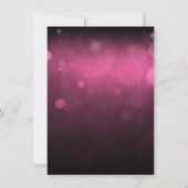 Roze Silver Carpet Hollywood Sweet 16 Birthday Kaart (Achterkant)