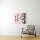 Roze Silver Jubileum Achtergrond Birthday Prop Wandkleed (In Situ (horizontaal))