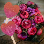 Roze & Sinaasappel Bright Ombre Mandala Huwelijksp Handwaaier