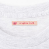 Roze Sinaasappel Groen Blauw Schattige Vlinder Naa Labels (Aangebracht)