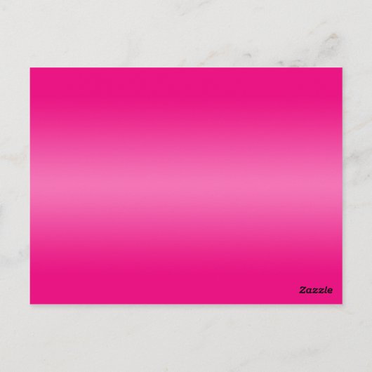 Roze, Sinaasappel, Limoen Bloemen Tafelnummer Post (Achterkant)