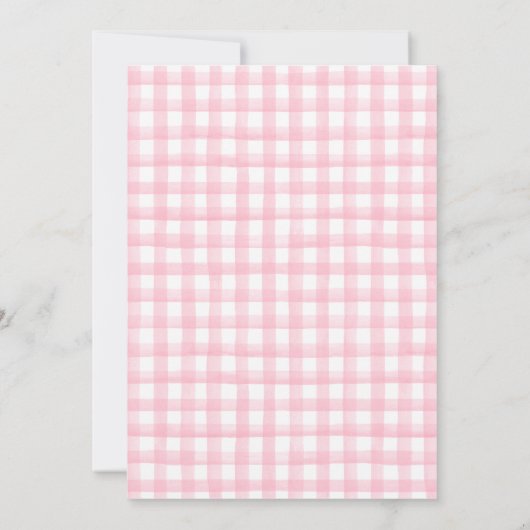 Roze Sinaasappel Pompoen Patch Gold Glitter Verjaa Kaart (Achterkant)