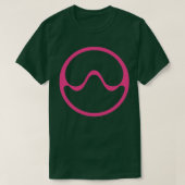 Roze sinuschromatica-golf t-shirt (Design voorkant)