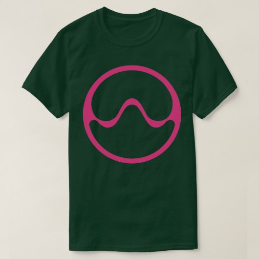 Roze sinuschromatica-golf t-shirt (Design voorkant)