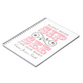 Roze Sip en zie het verjaardagsregister Notitieboek (Linkerzijde)