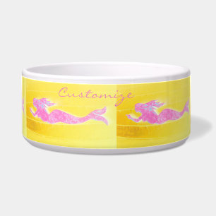 roze sirena mermaids voerbakje