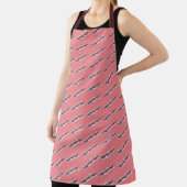 Roze Sizzling Greasy Bacon Strips Breakfast Food Schort (Insitu)