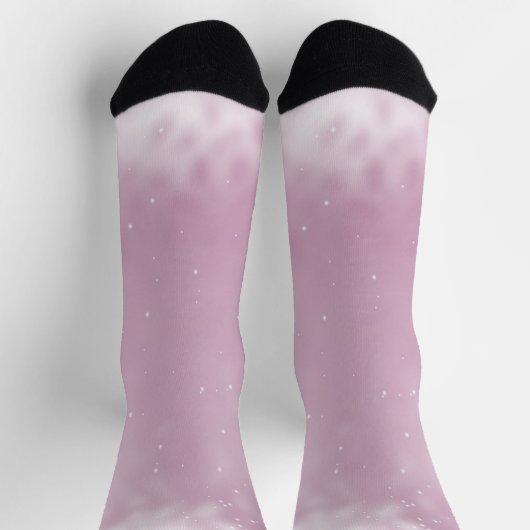 Roze sjimmer en glittersokken sokken (Top)
