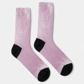 Roze sjimmer en glittersokken sokken (Rechts)