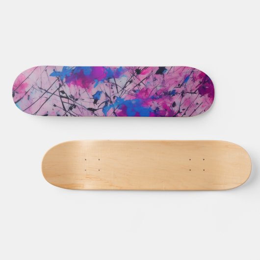  roze skateboard (Horizontaal)