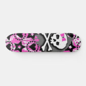 Roze Skateboard (Horizontaal)