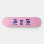 Roze Skateboard (Horizontaal)