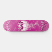 Roze Skateboard (Horizontaal)