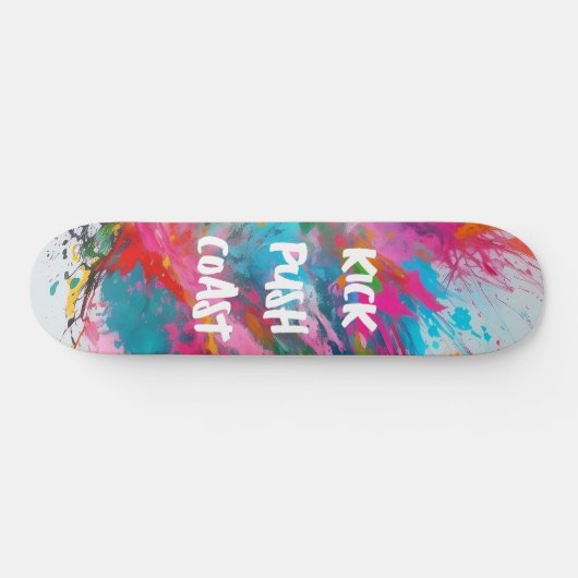 Roze Skateboard (Horizontaal)