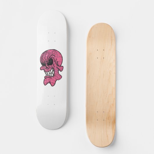 Roze Skateboard (Voorkant)