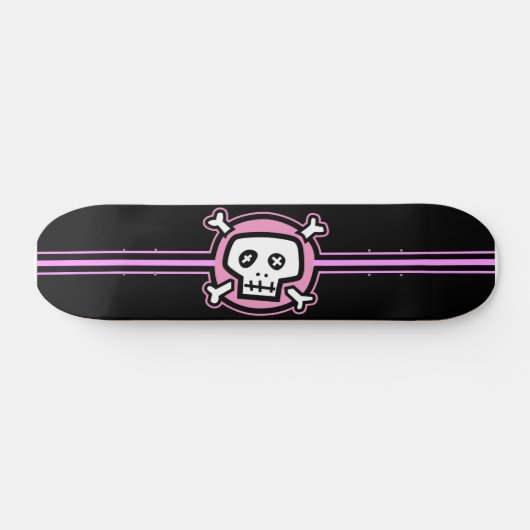 Roze Skateboard (Horizontaal)
